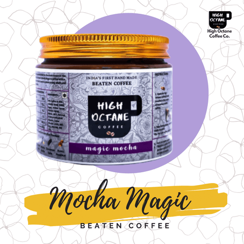 magic mocha chocolate beaten coffee paste high octane coffee company 150g jar pack