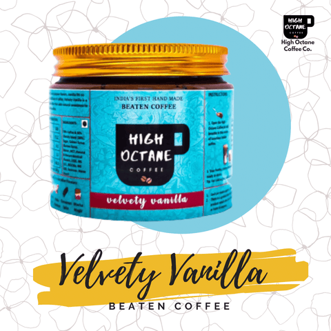 velvety vanilla beaten coffee paste high octane coffee company 150g jar pack